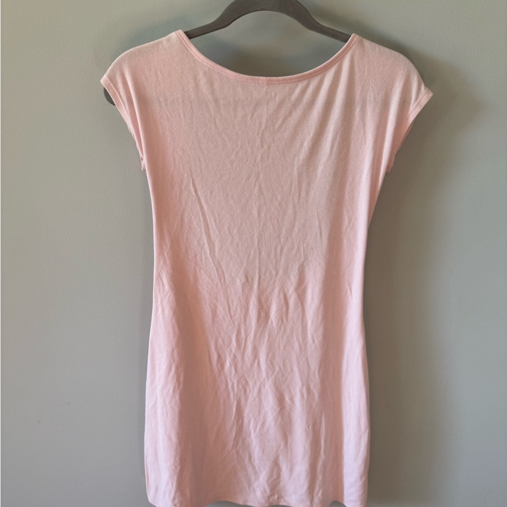 FP Movement by Free People Light Pink Backless Dress